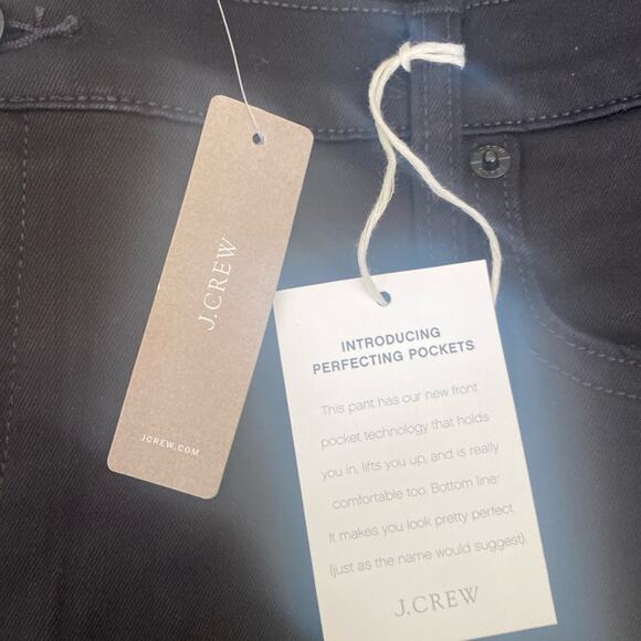 J. crew new black 9" mid-rise stretchy toothpick jean - Picture 7 of 11